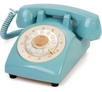 RetroVox livre d or audio mariage livre d'or audio Enregistrer un message vocal personnalisé Bleu ciel