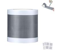 Retrowave Self-adhesive DIY window repair tape, fly screen repair kit, keeps mosquitoes and insects out for repairing windows, doors, insect screens, and tear holes (12cm×10m)