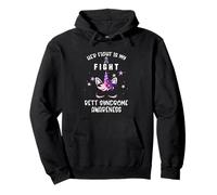 Rett Syndrome Mois RTS Ruban Violet Fille Maman Papa Sweat à Capuche