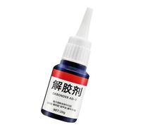 Rettrage de colle - Retonnement d'autocollants 20G - Débover super colle - Retabolique de colle et dissolvant des résidus collants avec grattoir de nettoyage, utilisé pour éliminer les substances