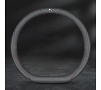 RETTYAT Auto Couvre Volant pour DS 4 2015-2020, Housse de Volant en Cuir Respirant et Antidérapant Caches de Volant Protege Volant pour Homme et Femme Auto Accessoires,A