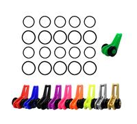 RETUOLWAG 10pcs / Ensemble Plastique Pâch À Pêche À Crochet Terre De Tir Lauts BAITS pour Pression DE SÉCURIT