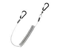 RETUOLWAG Attaches De Pêche Accessoires Verges Tige Lourde Longe Corde À Lambe Enroulée La Enroulée S'étendant 70 Pouces Sécurité