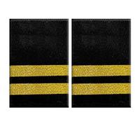RETUOLWAG Bijoux D'épaule D'épaulette Étoile Polyvalents Pour Uniformes Épaulettes De Sécurité Costume Capitaine Étoiles Rayures De Capitaine