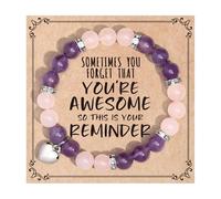 RETUOLWAG Bracelet jonc ergonomique avec pierre d'amour pour poignet parfait pour les anniversaires et les anniversaires de mariage, taille unique, Comme décrit