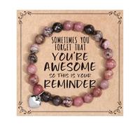 RETUOLWAG Bracelet jonc ergonomique avec pierre d'amour pour poignet parfait pour les anniversaires et les anniversaires de mariage, taille unique, Comme décrit