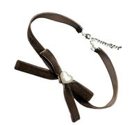 RETUOLWAG Collier ras du cou en velours d'inspiration vintage avec nœud papillon longueur réglable accessoire pour femme Accessoires de fête