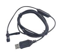 RETUOLWAG Micro à revers avec câble USB en métal à clipser - Design léger pour voix off, jeu, streaming en direct, microphone de conférence USB