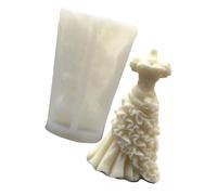 RETUOLWAG Moules de mariage en silicone pour artisanat en résine époxy robe de princesse moule en plâtre décor robe de mariée en silicone plâtres moulage