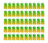 RETUOLWAG Pack De 50 Bonbons De Couleur Ours Charme Pendentif Alléchant