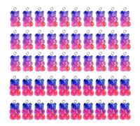 RETUOLWAG Pack De 50 Bonbons De Couleur Ours Charme Pendentif Alléchant