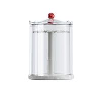 RETUOLWAG Présentoir rotatif pour porte-clés de collection et figurines miniatures avec rangement multicouche anti-poussière et couvercle transparent ABS, taille unique, Comme décrit