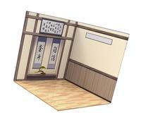 RETUOLWAG Support d'affichage triangulaire stabilisé pour toile de fond pour scène de figurine d'anime, panneau pliable pour figurine