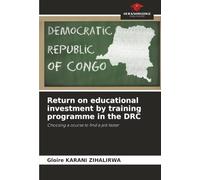 Return on educational investment by training programme in the DRC: Choosing a course to find a job faster