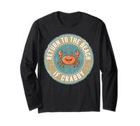 Return to The Beach If Crabby Funny Crab Manche Longue