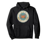 Return to The Beach If Crabby Funny Crab Sweat à Capuche
