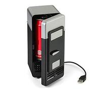 RETYLY USB RéFrigéRateur De Goutte à Froid Shpping Freezer USB RéFrigéRateur Petit Portable Soda RéFrigéRateur pour Voiture Noir