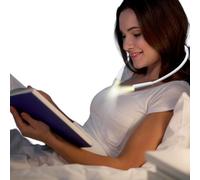 RETZLA Lampe de cou portable d'extérieur à suspendre, rechargeable par USB, veilleuse de lecture LED pour chevet, lampe de lecture réglable, course de nuit, pêche et camping