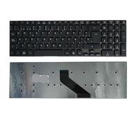 REUISAX Clavier Espagnol pour Ordinateur Portable, Compatible avec Packard Bell Easynote K11BZ LK13BZ VAB70 LS11HR TS11-HR VG70, Noir