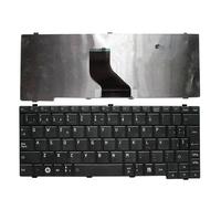 REUISAX Clavier Espagnol pour Ordinateur Portable Compatible NB200 NB201 NB202 NB203 NB205 NB250 NB255, Noir
