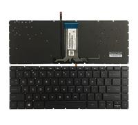 REUISAX Clavier rétroéclairé pour série 14-AB, Compatible avec 14-ab000 14-ab100 14-ab010TX Tpn-Q171 TPN-Q158 14-AB154CA 14-AB166US 14-AB167US