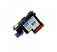 REUISAX Tête d'impression Compatible C4820A C4821A C4822A C4823A Compatible avec Cartouche d'encre HP80 1000 1050c 1055(1 Yellow)