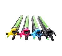 REUISAX Unité de Tambour C M Y K, Ensemble de 4 pièces, Compatible avec E 2500AC 2510AC 2550C 2551C 2000AC 2010AC 2050C 2051C 95 Compatible avec Cent