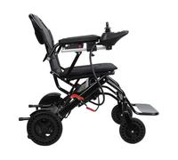 reukmuuc Fauteuil Roulant Électrique Pliable Léger 22kg, Chaise Motorisée 500W avec Pneus Plein Anti Crevaison & Accoudoirs Relevables, Mobilité Autonomie Séniors & Voyage Avion (Largeur 40cm)