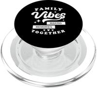 Réunion de Famille 2026 Vibes de Famille pour créer des Souvenirs Assortis PopSockets PopGrip pour MagSafe