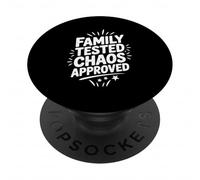 Réunion de Famille Amusante approuvée par Le Chaos PopSockets PopGrip Adhésif
