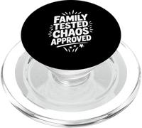 Réunion de Famille Amusante approuvée par Le Chaos PopSockets PopGrip pour MagSafe