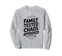 Réunion de Famille Amusante approuvée par Le Chaos Sweatshirt