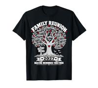Réunion de Famille Faisant des Souvenirs 2027 Ensemble Arbre Assorti T-Shirt