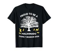 Réunion de Famille Maldonado 2026 - Arbre généalogique Assorti T-Shirt