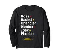 Réunion des Amis de Ross Rachel Chandler Monica Joey Phoebe Manche Longue