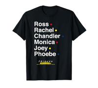 Réunion des Amis de Ross Rachel Chandler Monica Joey Phoebe T-Shirt