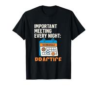 Réunion Importante Tous Les soirs pour pratiquer Le Sport Maman Papa T-Shirt