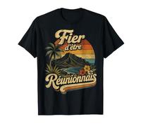 Réunionnais Réunion Région Retro Vintage T-Shirt