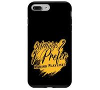 Réunions Que Je préfère Faire des listes de Lecture | Art des Amateurs de Musique Coque pour iPhone 7 Plus/8 Plus