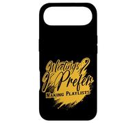 Réunions Que Je préfère Faire des listes de Lecture | Art des Amateurs de Musique Coque pour iPhone Air