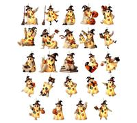Reusable acrylic Halloween countdown calendar adds festive fun to walls, do
