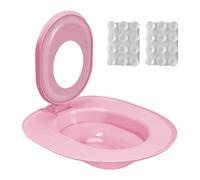Reusable Cat Toilet Trainer - Potty Training Kit for Cats | Sturdy Synthetic Construction with Removable Pan, Step by Step Training Seat for Transitioning, Cat Sanitation Accessory for Indoor Use