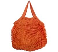 Reusable Cotton Mesh Grocery Bags Cotton String Bag Net Shopping Mesh Bags | Reusable agricultural product bag foldable ecological net handbag suitable for fruit vegetable and farmer's market shopping