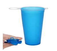 Reusable Cups, 250ML Sports Water Mug, Soft Folding Drinkware, Lightweight Hydration Solution, Portable Squeeze Design, Gym Workout Running Competition Indoor Picnic Use for Athlete Men