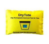 Reusable Desiccant Packs - 100g Rechargeable Silica Gel Bags | Moisture Absorber & Dehumidifier Packet For Closets, Clothes Drawers, Shoes, Food Storage, Car, Safe, Camera Gear, Bookshelves