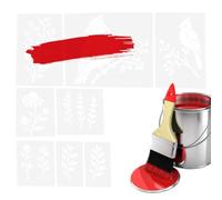 Reusable Garden Decoration Stencils - PET DIY Flower Stencils