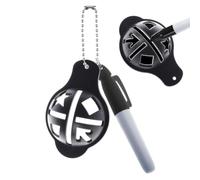 Reusable Golf Accessory: Designed as a reusable golf ball marker, this p