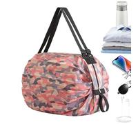 Reusable Grocery Bags - Large Capacity Storage Tote | Waterproof Shopping Organizer Bag, Durable Foldable Eco-friendly Carrier For Clothes Food Travel Camping Sports Gym Market Errands Work Use