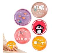 Reusable Hand Warmer, Gel Heating Pad, Portable Pocket Hand Warmer, Long Lasting Heat Pack, Instant Warmth Solution, Compact Travel Accessory, 8x8cm, for Winter Outdoors Cold Weather