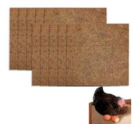 Reusable Hens Nests Bedding Mats - Washable Nesting Box Pads, Reusable Chicken Coop Floor Liners | Hen Nesting Mat for roosts Box, Easy-Clean Poultry Bedding, Absorbent Nest Liner for Backyard Farms